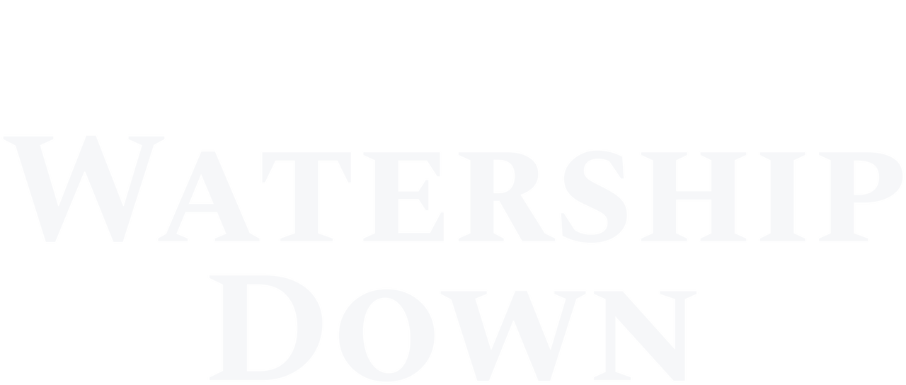 Watch Watership Down Netflix